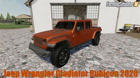 Jeep Gladiator Rubicon V12 For Fs22 By Edwards Modding