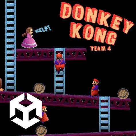 Artstation Donkey Kong 3d Remake