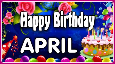 Happy Birthday April