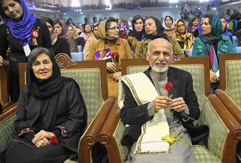 First Lady Rula Ghani Aims To Elevate Afghanistan S Women La Times