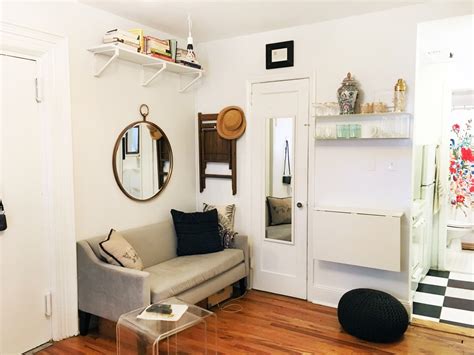 A Teeny 225 Square Foot Studio Has All The Small Space Saving Solutions