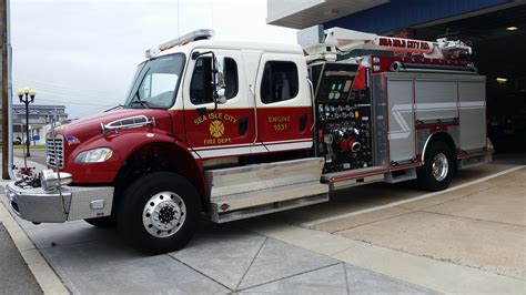 Sea Isle Citys New 632000 Fire Truck Ready For Action Sea Isle News