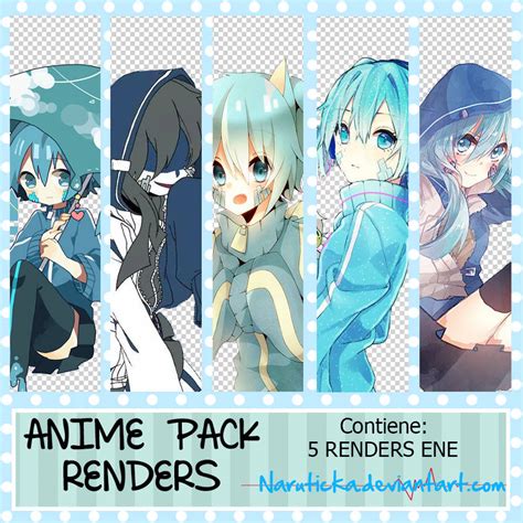 Anime Pack Renders 1 Ene By Naruticka On Deviantart
