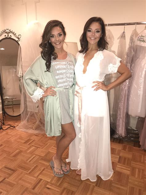 If it's a white dress, i will never wear it again, and these are all. perfect getting ready tee and robe for my beautiful Maid ...