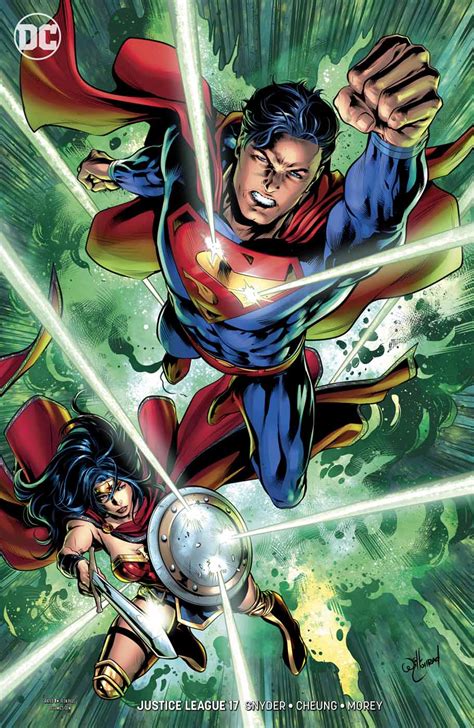 Page Preview And Covers Of Justice League 17 Comic