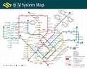 Singapore MRT Train Network Map as of January 2019 | Land Transport Guru