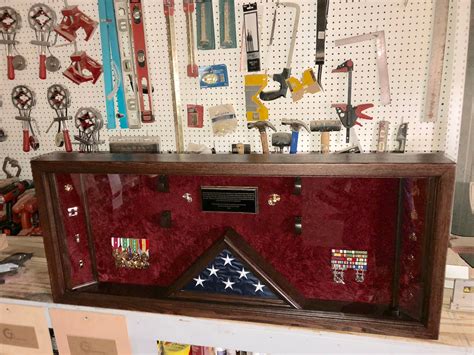 Military Sword Shadow Box Display Case Local Pick Up Only Etsy