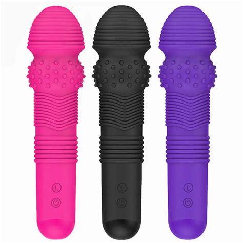 Silikon G Spot Vibrator USB Pengisian Getaran AV Pijat Bar Klitoris Stimulator Masturbasi