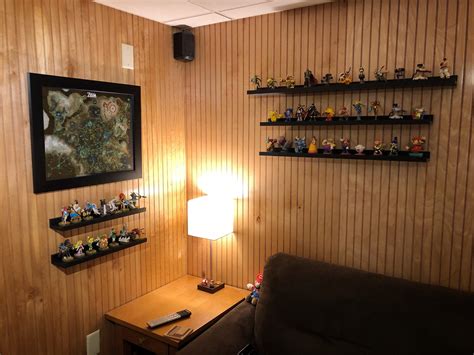 Finally Installed Some Shelves For My Amiibo In My Game Room Came Out