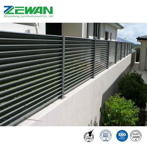 Aluminium Fence Easy Installation Custom Home Garden Outdoor Aluminum