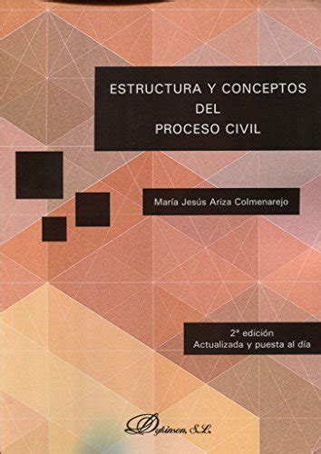 9788491480556 Estructura Y Conceptos Del Proceso Civil Iberlibro