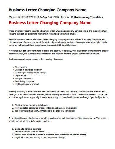 Use the placeholders to fill out your company data where necessary. Sample Letter Notification Of The Changed Number To Client / 49 Best Change Of Address Letters ...