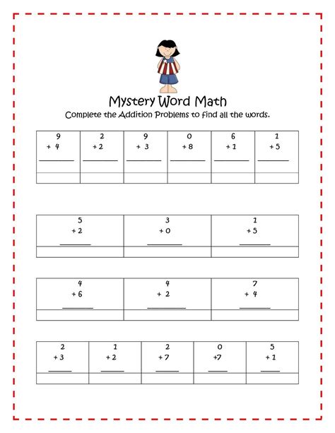Printable K5 Worksheets Elementary Math Worksheets Activity Quickly