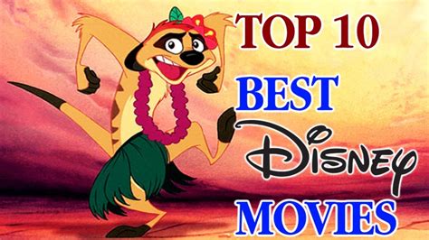 Top 10 Best Disney Animated Movies Ever Youtube