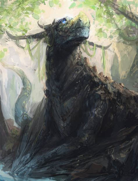 Ancient Forest Dragon By Jasontn On Deviantart