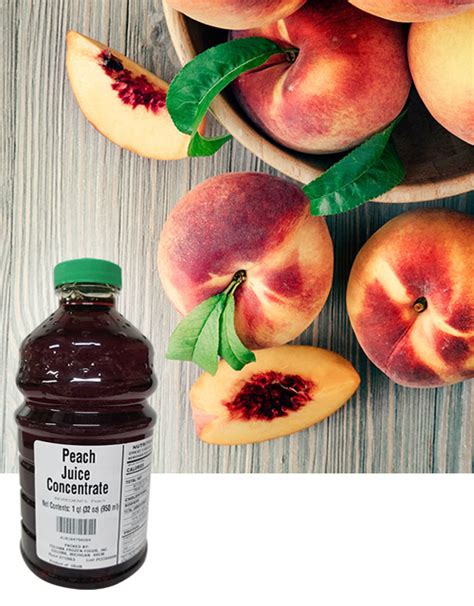 Peach Juice Concentrate For Brewers And Wine Makers