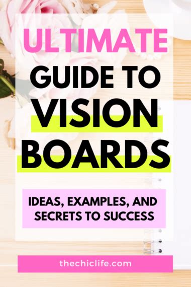 Vision Board Ultimate Guide Tips Faq And Secrets To Success The