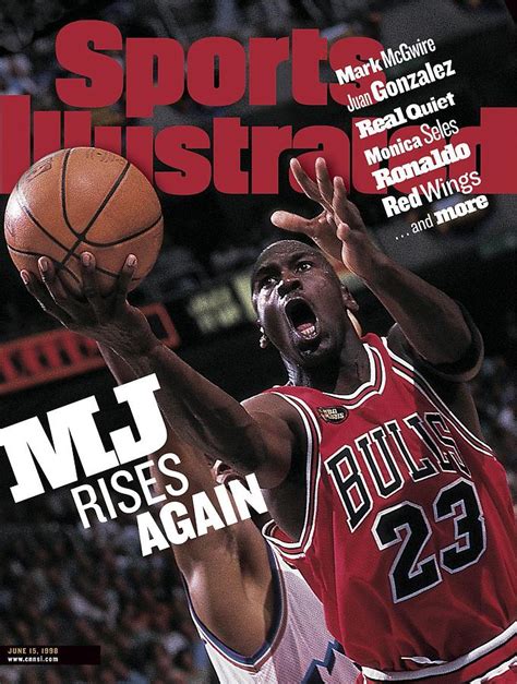 Chicago Bulls Michael Jordan 1998 Nba Finals Sports Illustrated Cover