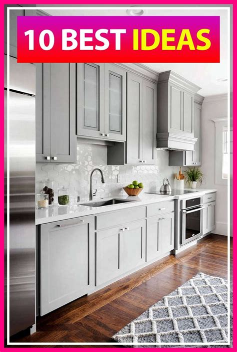 Check spelling or type a new query. 10 Light Grey Kitchen Cabinet Paint Colors Design Ideas ...