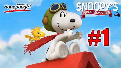 The Peanuts Movie Snoopys Grand Adventure Part1 Youtube