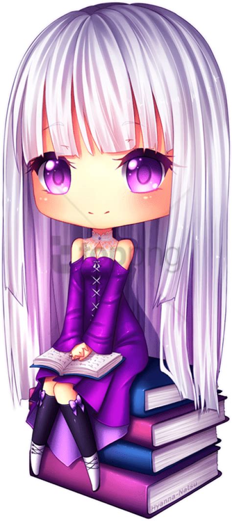 Download Veda By Hyanna Natsu Cute Chibi Anime Girl Png Image With No