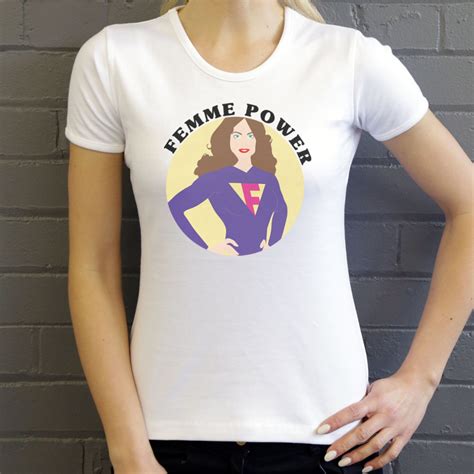 Femme Power T Shirt Redmolotov