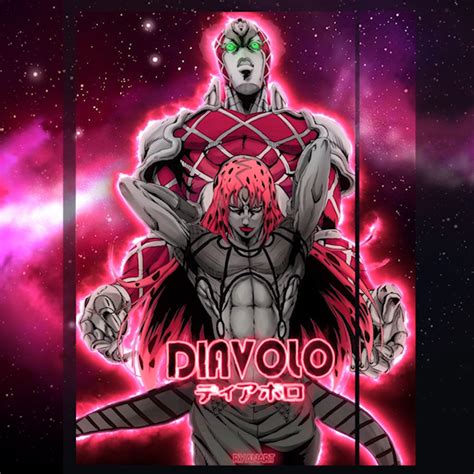 Steam Artwork Diavolo With King Crimson Jojo Animated Ryanarts