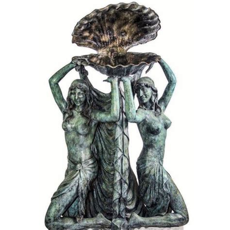 Garden Maidens Bronze Fountain Statue Randolph Rose Collection