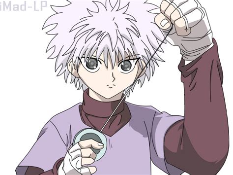 Killua With Yoyo Colored By Imad Lp On Deviantart