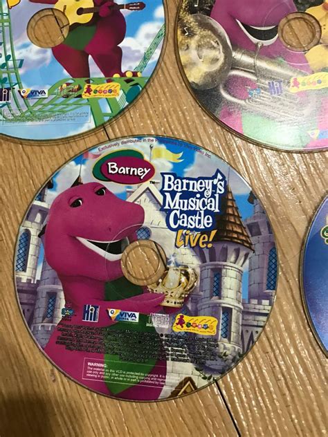 8 Pcs Barney Vcds Hobbies And Toys Music And Media Music Accessories On