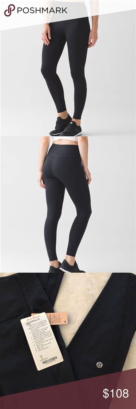 Bnwt Lululemon Like Nothing 78 Tight Black Sz 8 Tights Clothes