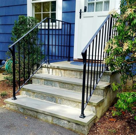 Iron Stair Railings Outdoor Adding Railing To Your Exteriors Can Give