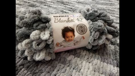 Bernat Alize Blanket EZ Product Review Tutorial YouTube