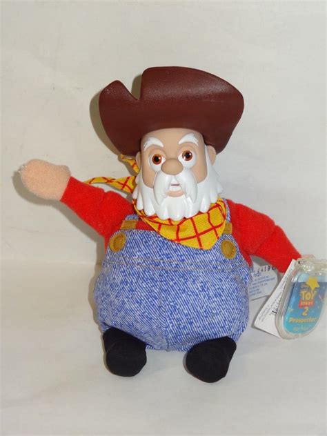 Rare Disney Star Bean Mattel 1999 8 12 Stinky Pete Prospector Doll W