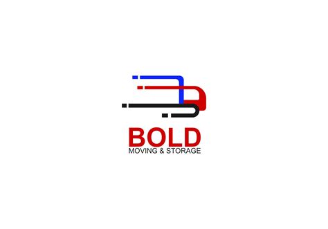 Serious Bold Moving Company Logo Design For Bold Moving And Storage