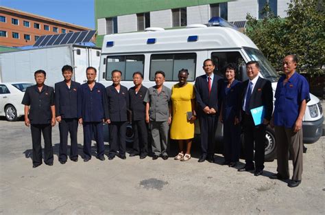 unicef provides nine ambulances to nine counties in dpr korea unicef east asia and pacific
