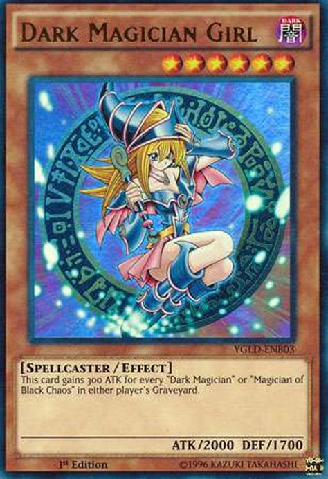 Yugioh Yugis Legendary Decks Single Card Ultra Rare Dark Magician Girl