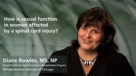 Female Sexual Function After Spinal Cord Injury Youtube
