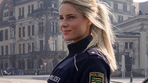 German Police Officer Adrienne Kolesza A Big Hit On Social Media Nt News