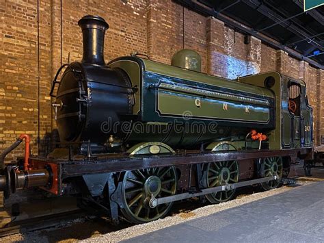 Steam Locomotive National Railway Museum York England Editorial