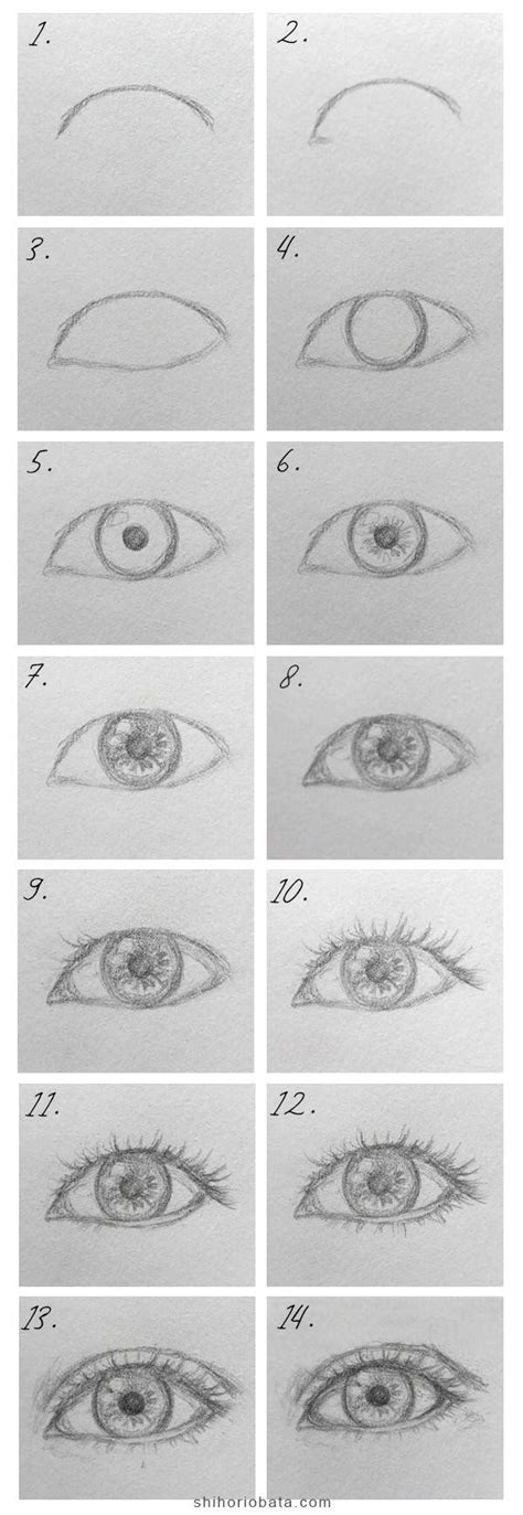 For this tutorial i have made a simple step by step tutorial that you can follow line by line and also a downloadable pdf with exercises to help you get tons of. How to Draw a Realistic Eye: An Easy Step by Step Guide in ...