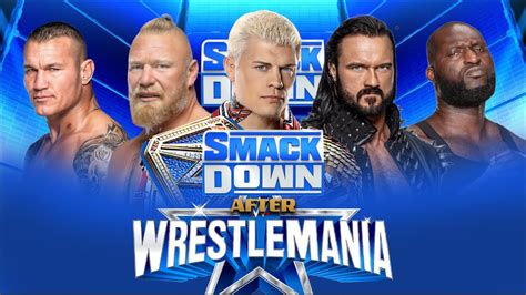 Wwe2k Story Smackdown After Wrestlemania Youtube