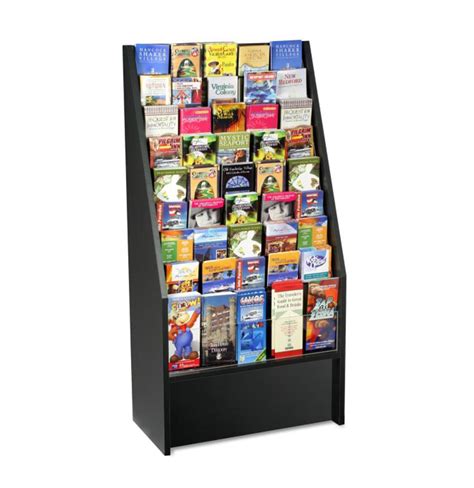 Literature Rack Travel Brochure Leaflet Holder Coupon Stand Attractions