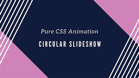 Css Circular Rotating Slider With Reflection Effect Css Animation