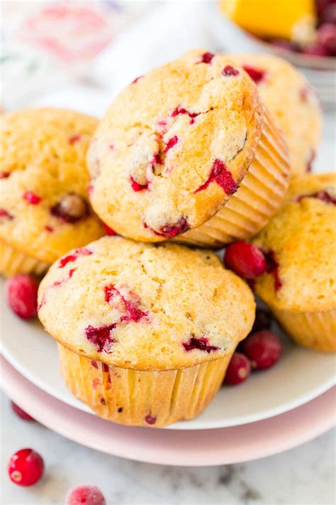 Easy Cranberry Orange Muffins Plated Cravings