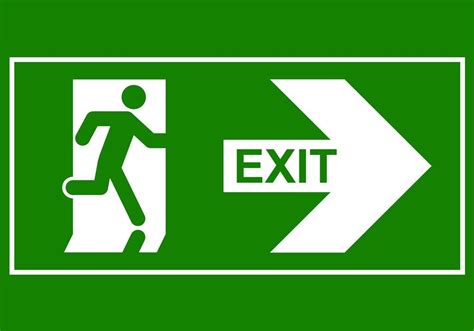 Emergency Exit Signage Regulations Design Talk