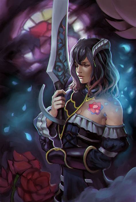 Bloodstained Ritual Of The Night Miriam By Phamoz On Deviantart Goth