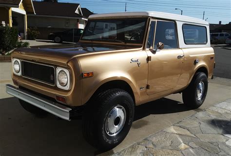 1971 International Harvester Scout 800b 4x4 Travel Top For Sale On Bat