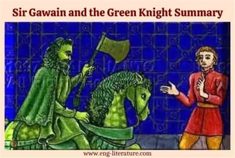 Sir Gawain And The Green Knight Summary And Story All About English Literature