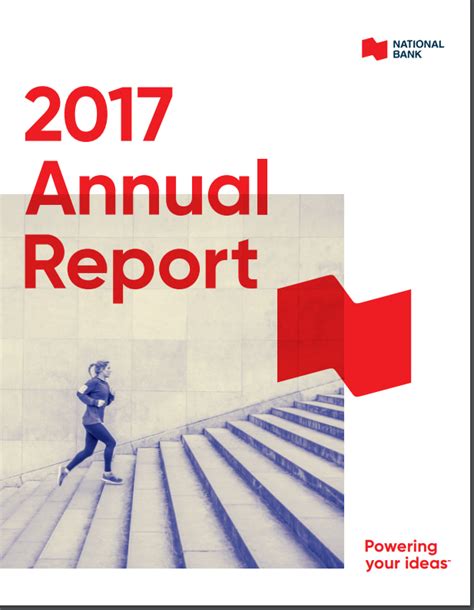 The largest survey in north america on compensation topics and trends. National Bank 2017 Annual Report (PDF)